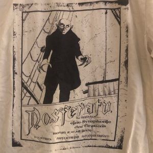 Nosferatu artistic punk shirt